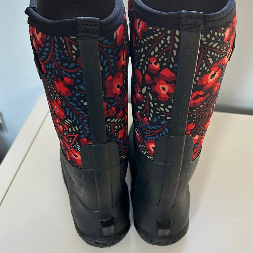 Bogs Mesa Super Flower Rain Snow Garden Boot Waterproof - Picture 6 of 13
